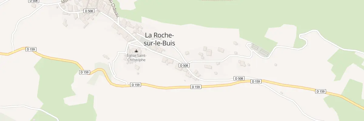 Plan du 5187 Les Jas à La Roche-sur-le-Buis