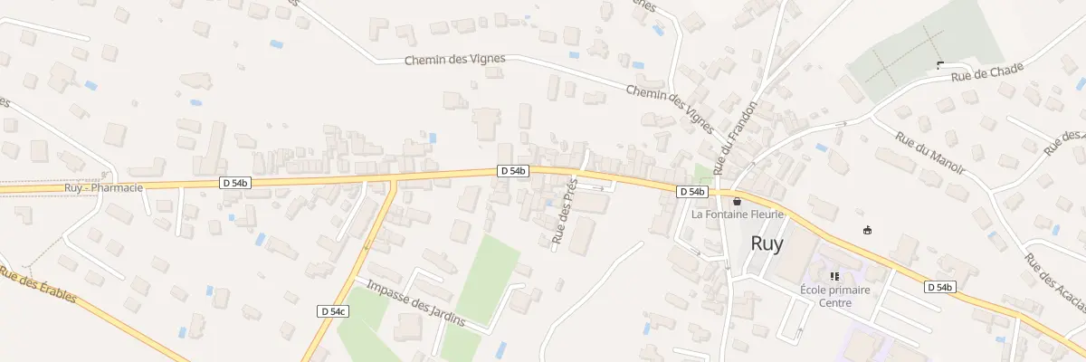 Plan du 136 Rue de la Salière à Ruy-Montceau