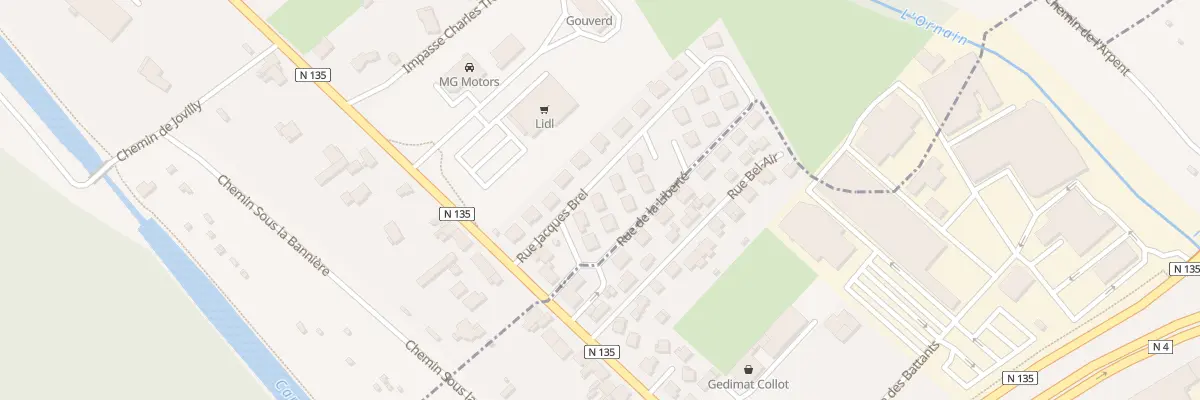 Plan du 4 Rue Jacques Brel à Velaines