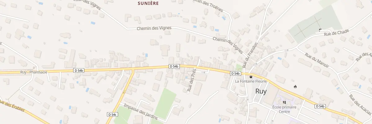 Plan du 145 Rue de la Salière à Ruy-Montceau