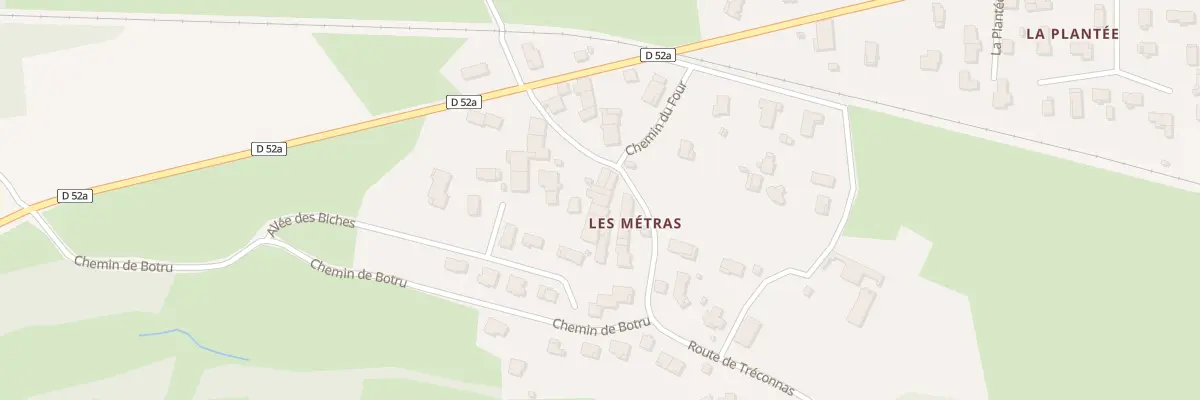 Plan du 5173 Les Metras à Ceyzériat