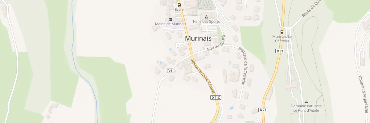 Plan du 5026 Au Colombier à Murinais
