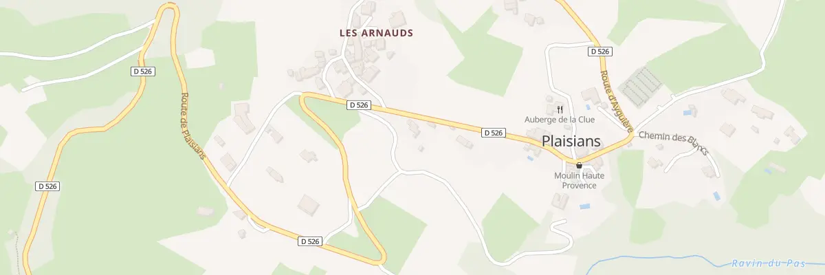 Plan du 5117 La Grete à Plaisians