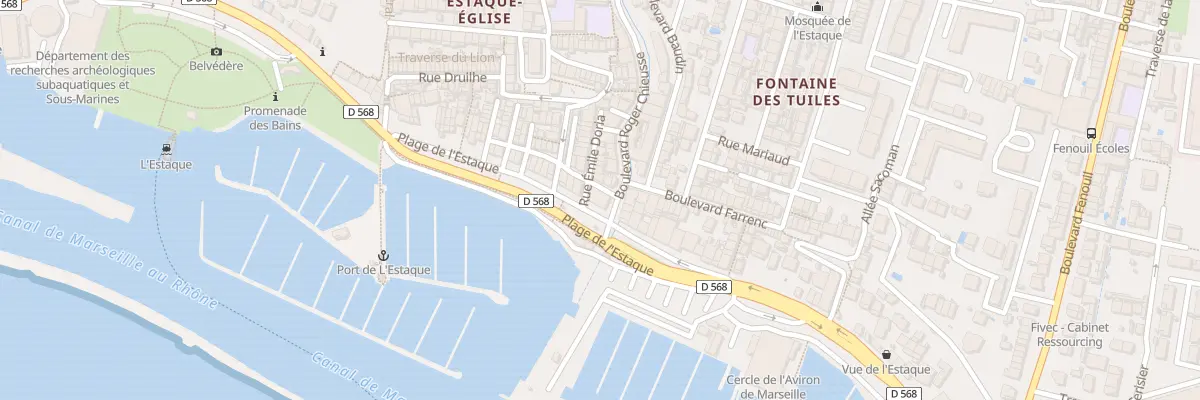 Plan du 3 Rue martial reynaud à Marseille 16e Arrondissement