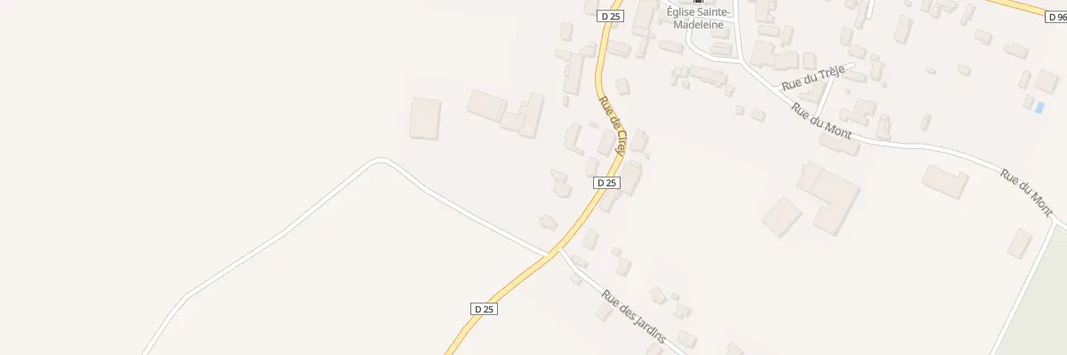 Plan du 18 Rue de Cirey à Étevaux