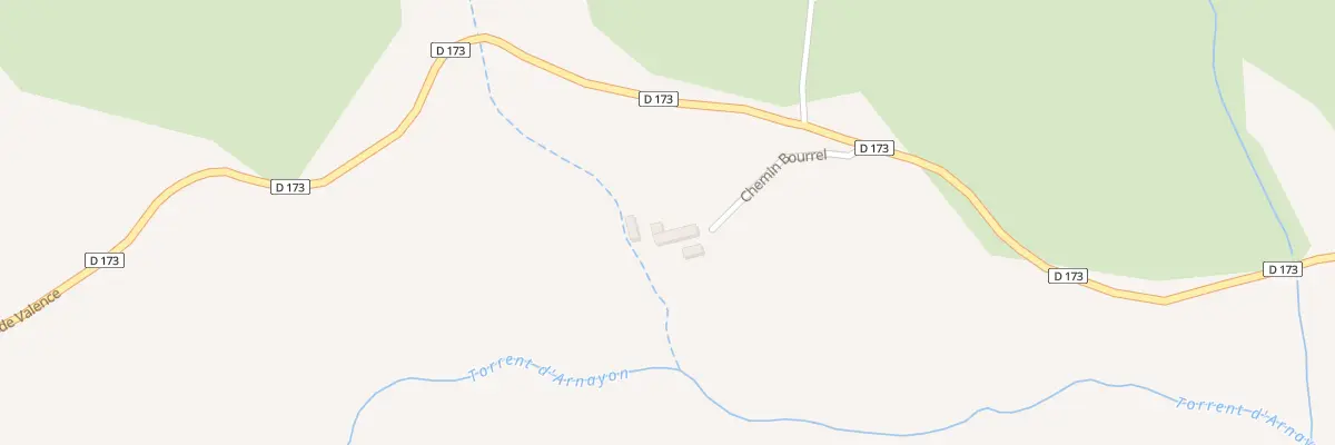 Plan du 5013 Bourrel à Arnayon