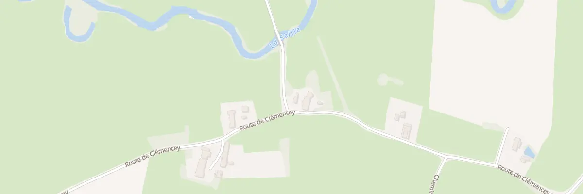 Plan du 664 Rte de Clémencey à Frangy-en-Bresse