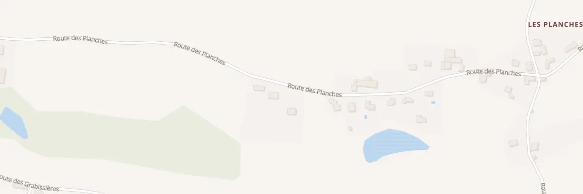 Plan du 840 Rte des Planches à Eclose-Badinières