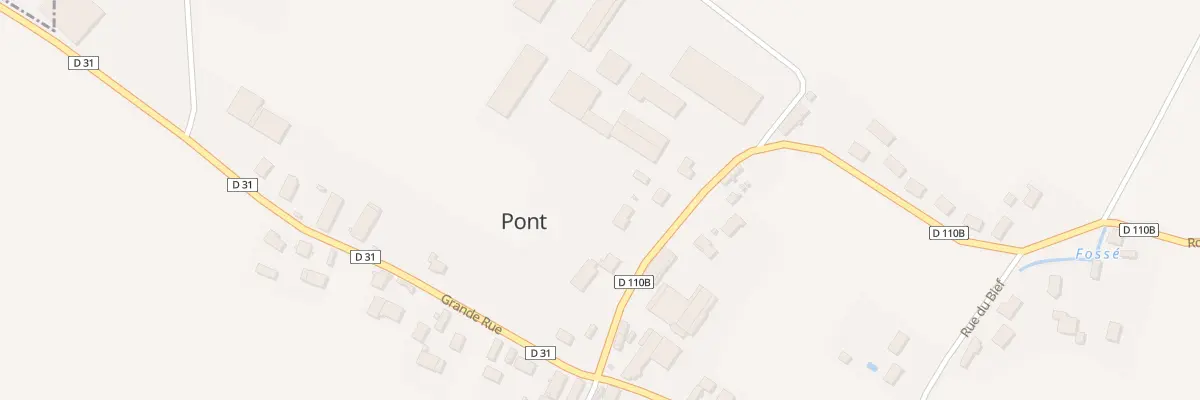Plan du 3A Rte de Tillenay à Pont