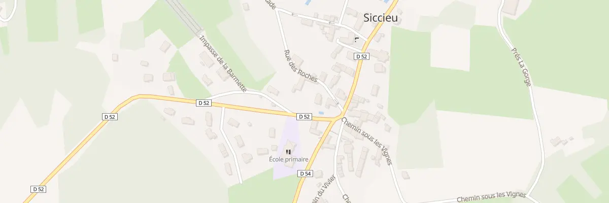 Plan du 5 Rue des Roches à Siccieu-Saint-Julien-et-Carisieu