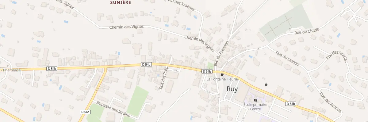 Plan du 37 Rue de la Salière à Ruy-Montceau