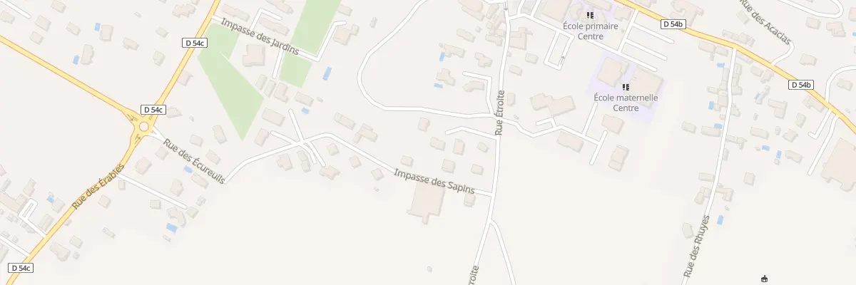 Plan du 220 Rue Etroite à Ruy-Montceau
