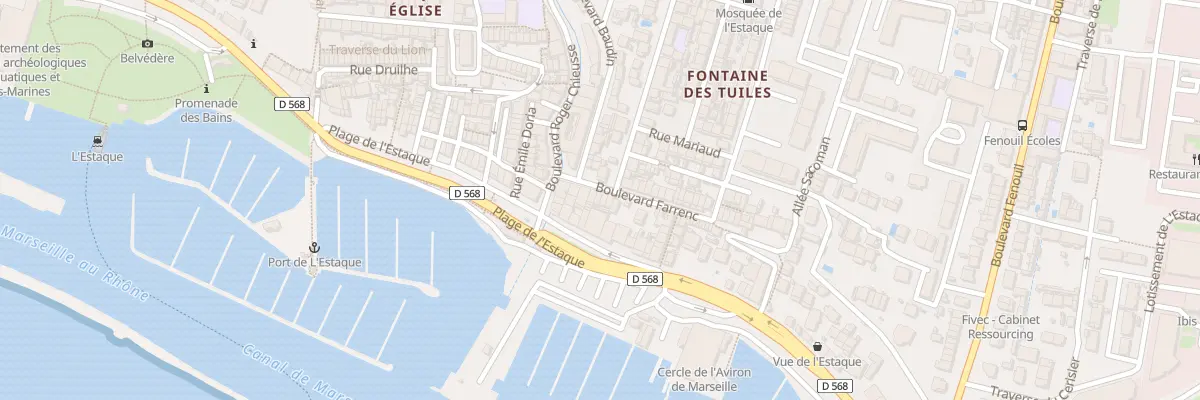 Plan du 10 Bd Farrenc à Marseille 16e Arrondissement