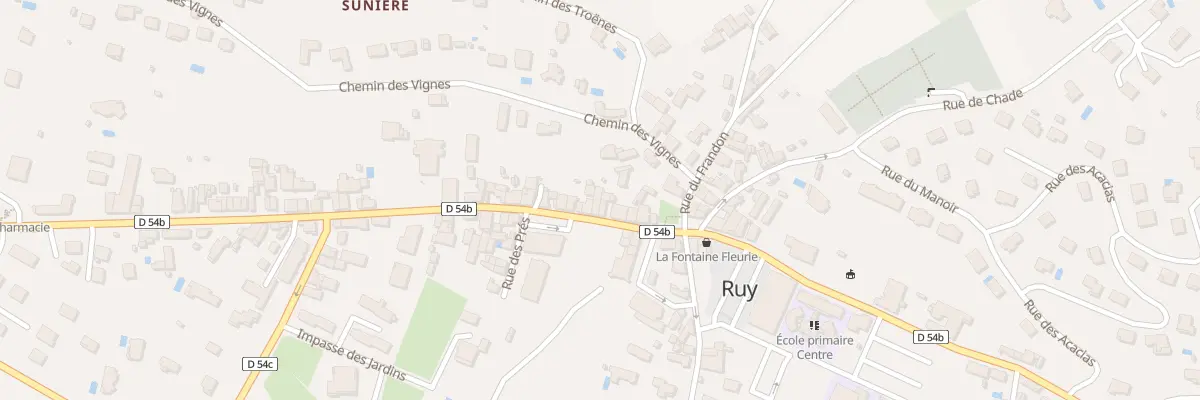 Plan du 225 Rue de la Salière à Ruy-Montceau