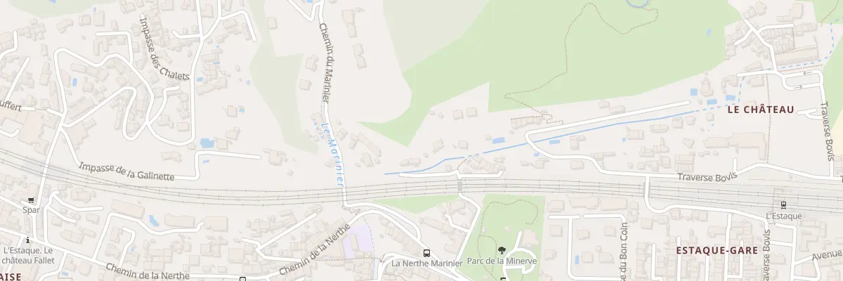 Plan du 5007 Mte du Pin à Marseille 16e Arrondissement