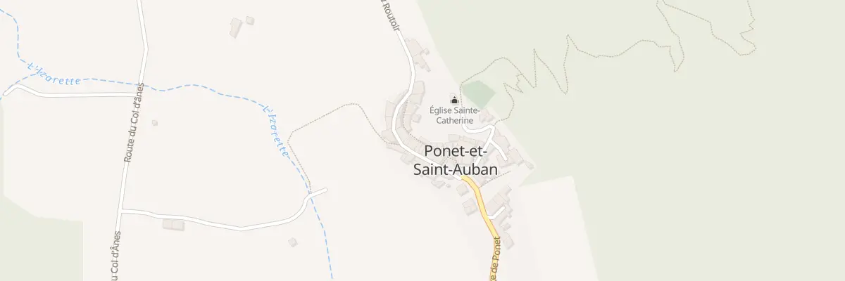 Plan du 60 Rle du Milieu à Ponet-et-Saint-Auban