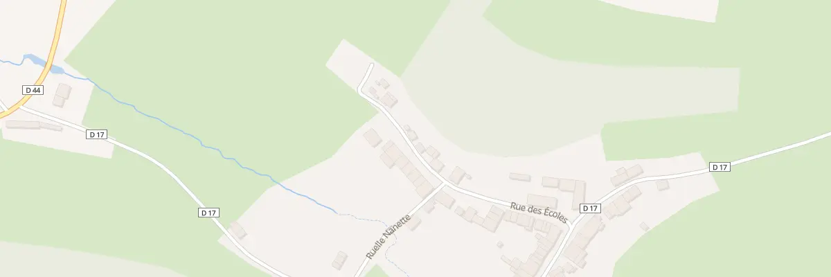 Plan du 13 Rue des Ecoles à Sapogne-sur-Marche