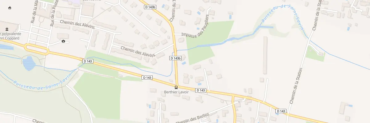 Plan du 415 Rue des Truitelles à Saint-Savin