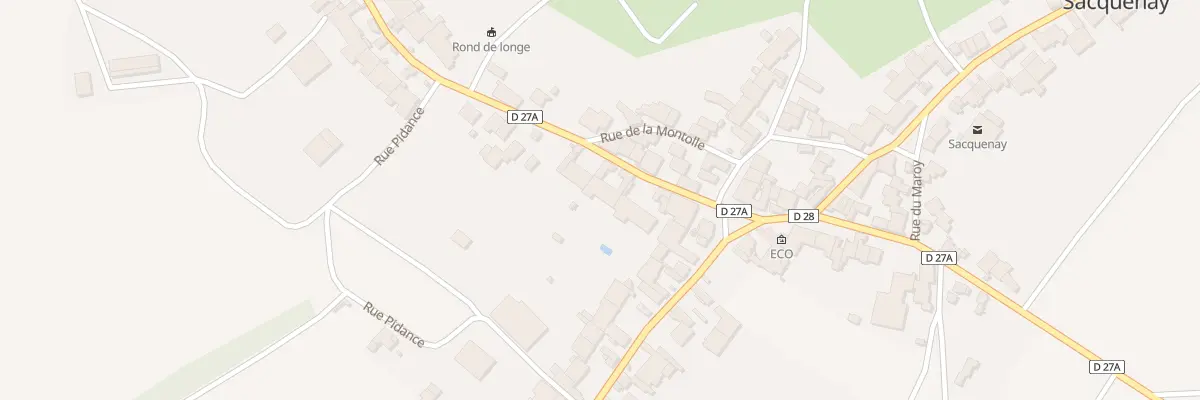 Plan du 3 Rue de la Craas à Sacquenay