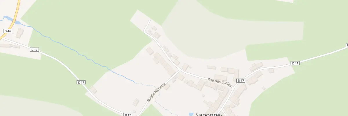 Plan du 11 Rue des Ecoles à Sapogne-sur-Marche