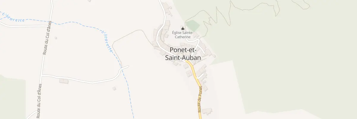 Plan du 5 Rue des Roses Tremieres à Ponet-et-Saint-Auban