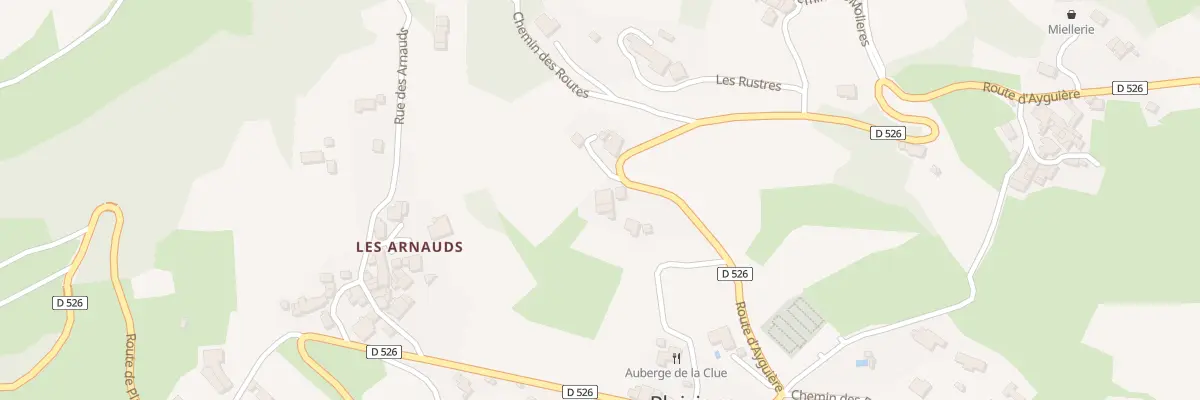 Plan du 5135 Les Leydiers à Plaisians