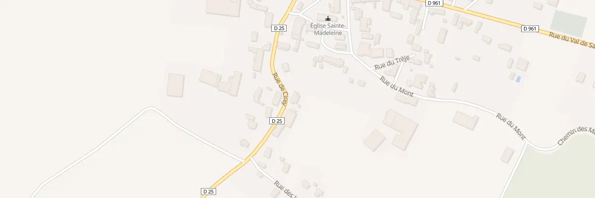 Plan du 7 Rue de Cirey à Étevaux