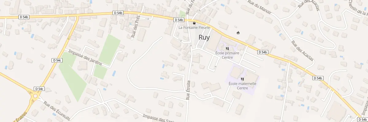 Plan du 114 Rue Etroite à Ruy-Montceau