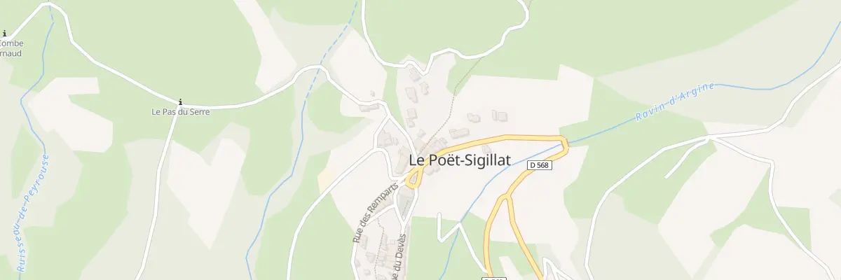 Plan du 15 Che de l’Estoune au Poët-Sigillat