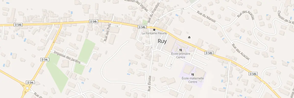 Plan du 78 Rue Etroite à Ruy-Montceau