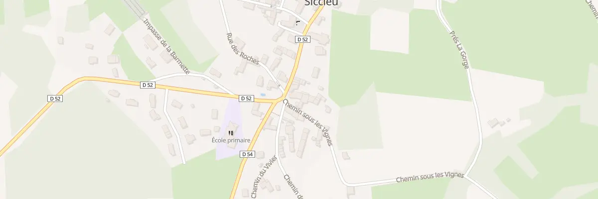 Plan du 3 Che sous les Vignes à Siccieu-Saint-Julien-et-Carisieu