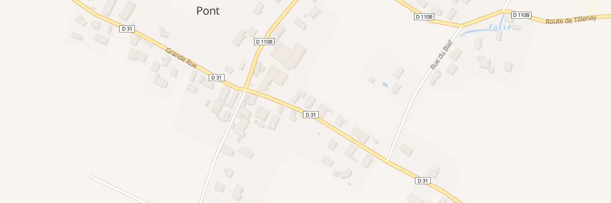 Plan du 13 Grande Rue à Pont