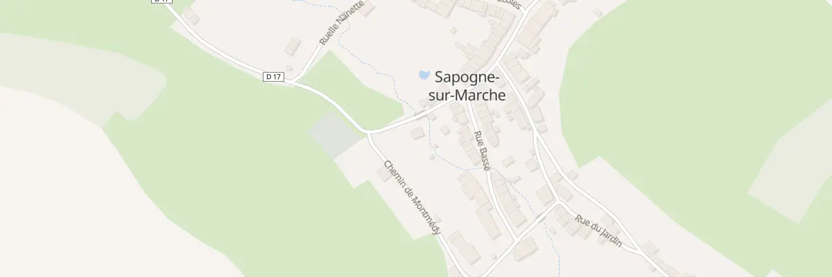 Plan du 1 Rte d’Herbeuval à Sapogne-sur-Marche
