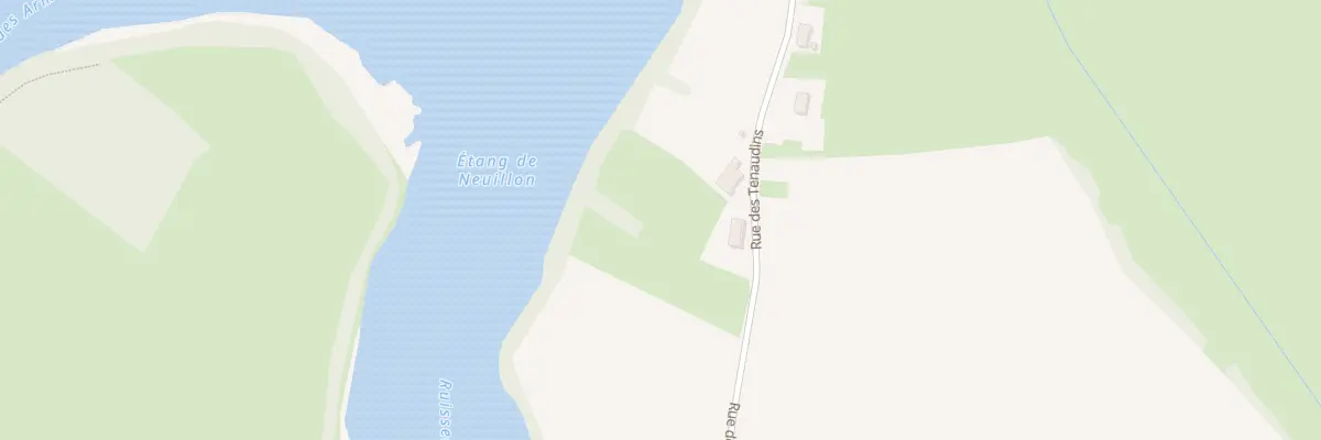 Plan du 1 Rue des Tenaudins à Torpes