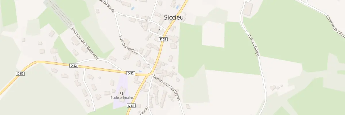 Plan du 2 Rue de l’Eglise à Siccieu-Saint-Julien-et-Carisieu