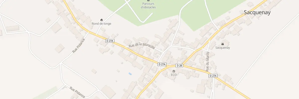 Plan du 6 Rue de la Montolle à Sacquenay