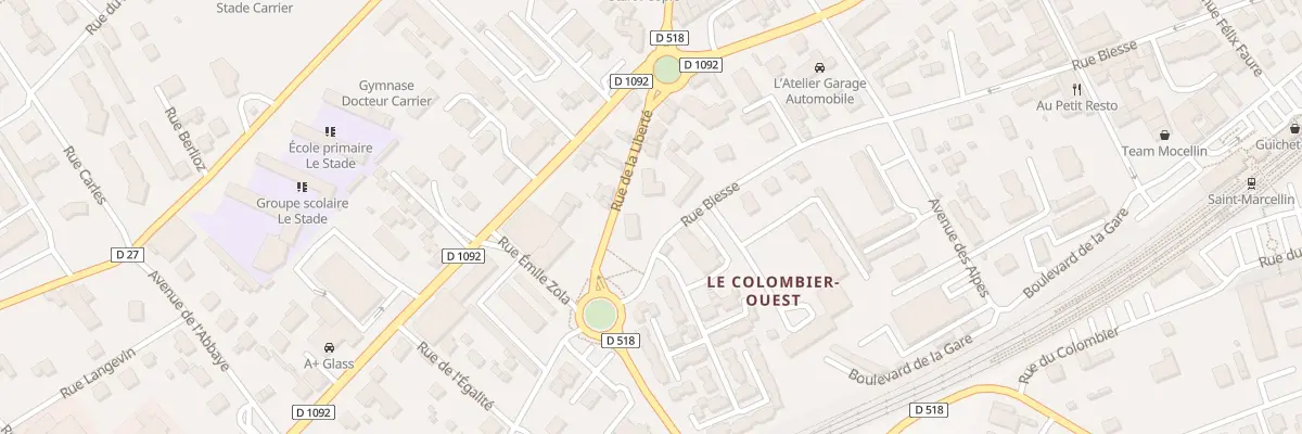 Plan du 11 Rue de la Liberté à Saint-Marcellin