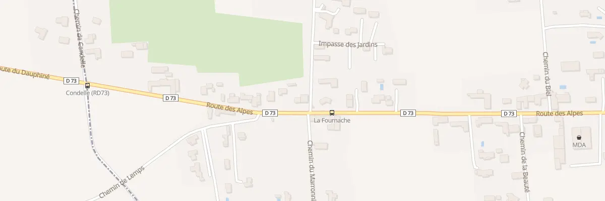 Plan du 5 Che de Fournache à Saint-Hilaire-de-la-Côte