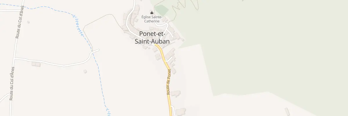 Plan du 5029A Le Village à Ponet-et-Saint-Auban