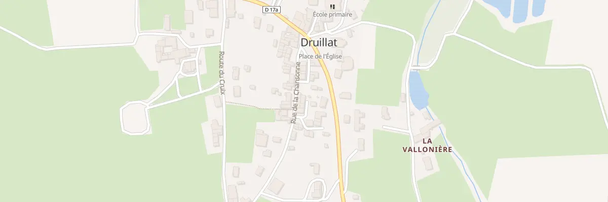Plan du 27 Imp des Lilas à Druillat
