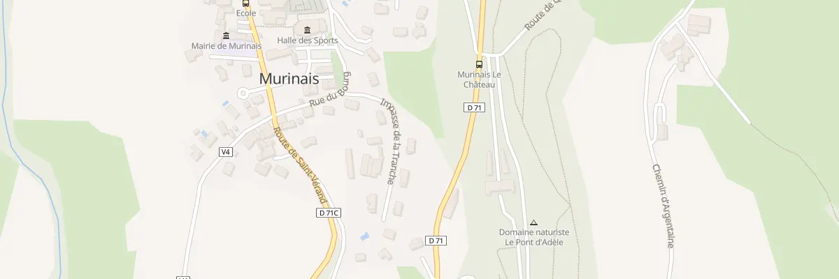 Plan du 6015 Au Colombier à Murinais