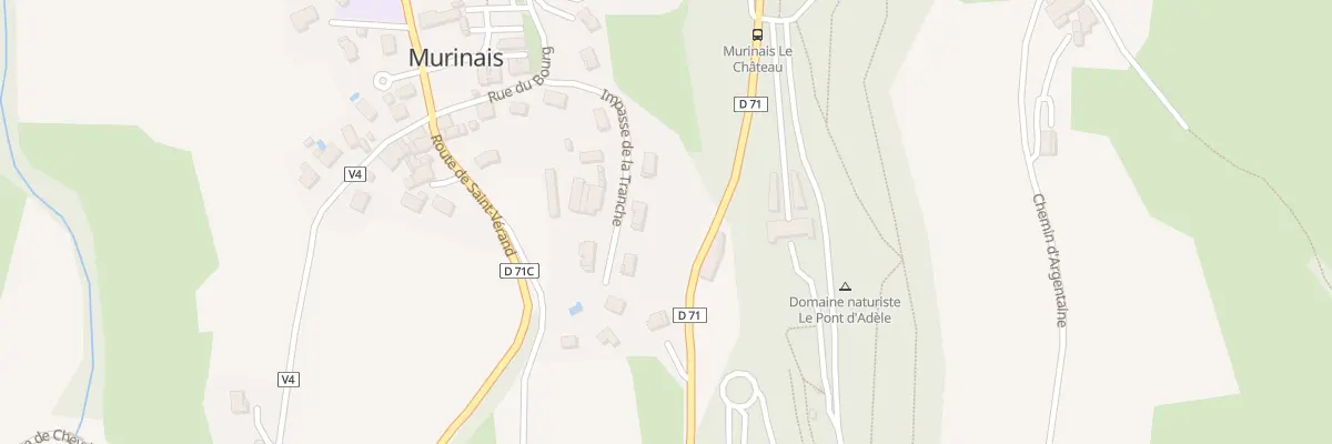 Plan du 6102 Au Colombier à Murinais