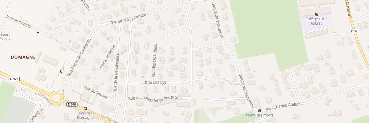 Plan du 20 Rue des Arums à Ceyzériat