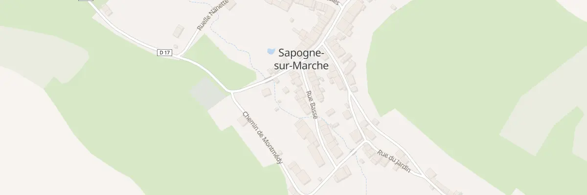 Plan du 5 Rue Basse à Sapogne-sur-Marche