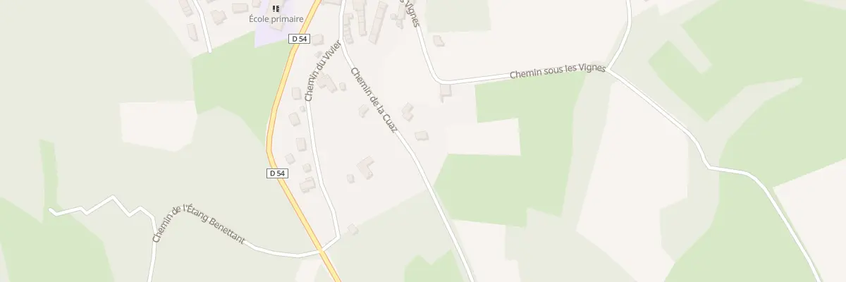 Plan du 21 Che de la Cuaz à Siccieu-Saint-Julien-et-Carisieu