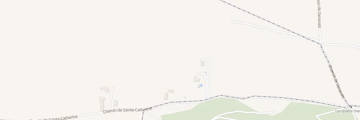 Plan du 43 Che de Ste Catherine à Bourgoin-Jallieu