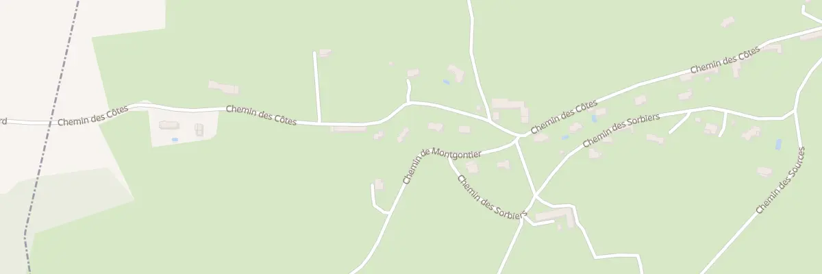 Plan du 801 Che des Cotes à Saint-Hilaire-de-la-Côte