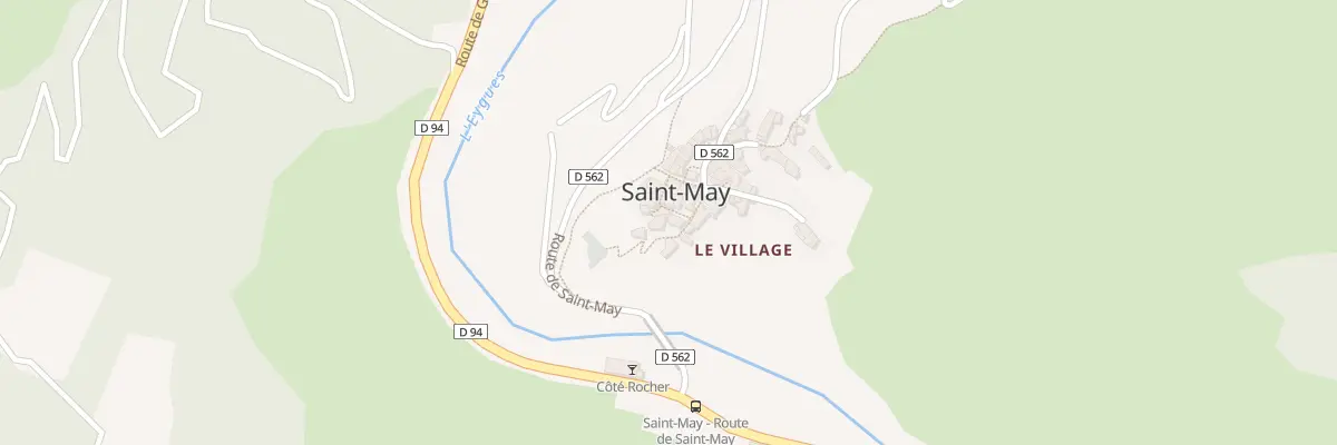 Plan du 5020 Le Village à Saint-May