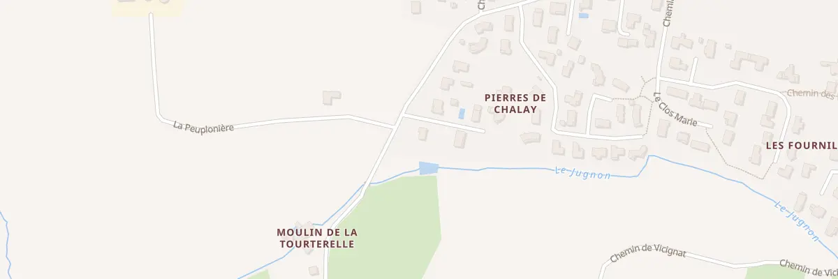 Plan du 479 Che du Moulin à Jasseron