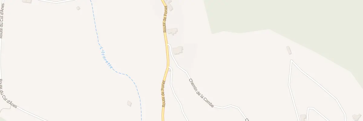 Plan du 35 Che de la Combe à Ponet-et-Saint-Auban